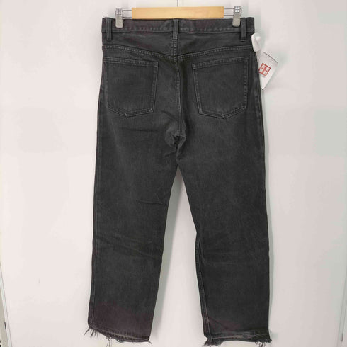 ダナキャランニューヨーク DKNY ワイド ストレート ブラックデニム メンズ US:32-33