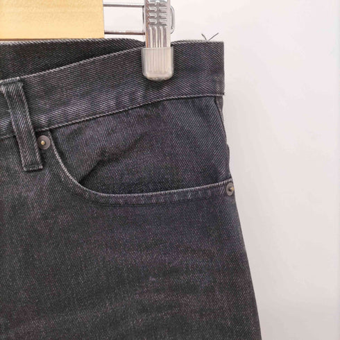 ダナキャランニューヨーク DKNY ワイド ストレート ブラックデニム メンズ US:32-33