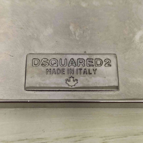 ディースクエアード DSQUARED2 REBELS デカバックル レザーベルト メンズ