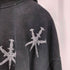 アンノウン UNKNOWN Dagger Rhinestone Zip Hoodie メンズ import:L