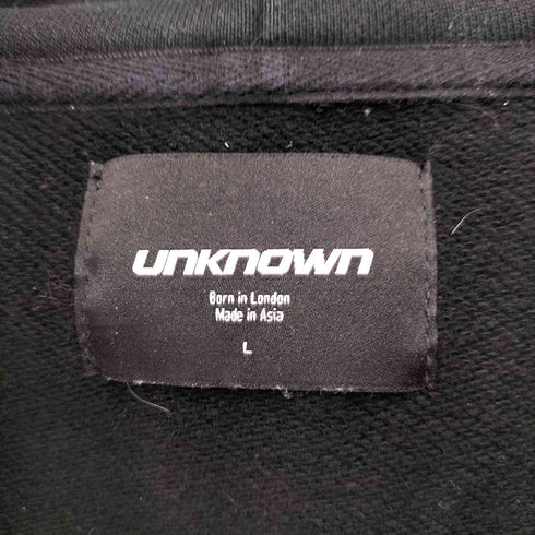 アンノウン UNKNOWN Dagger Rhinestone Zip Hoodie メンズ import:L