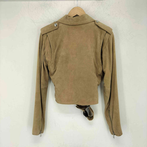 ポロラルフローレン POLO RALPH LAUREN シープレザー ダブルライダースジャケット レディース 0