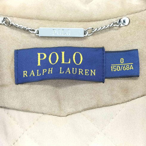 ポロラルフローレン POLO RALPH LAUREN シープレザー ダブルライダースジャケット レディース 0