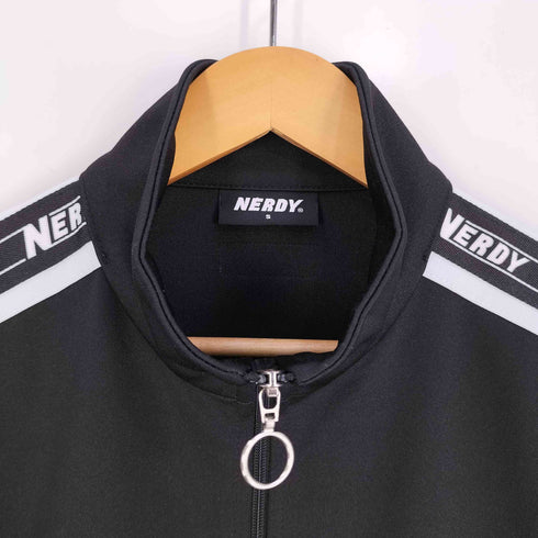 ノルディー nerdy サイドライン ロゴプリント リングジップ トラックジャケット メンズ JPN:S