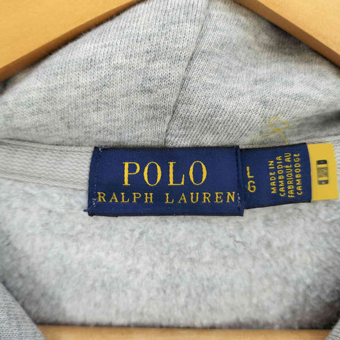 ポロラルフローレン POLO RALPH LAUREN センタービックポニー刺繍 プルオーバーパーカー レディース import:L