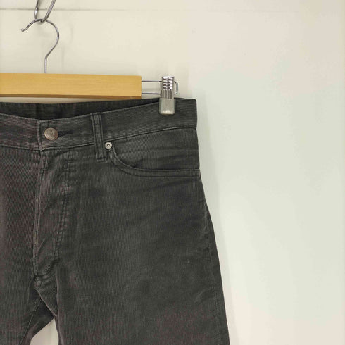 CELT&COBRA 太畝 革パッチ コーデュロイ ボタンフライ ストレートパンツ メンズ W30 L34