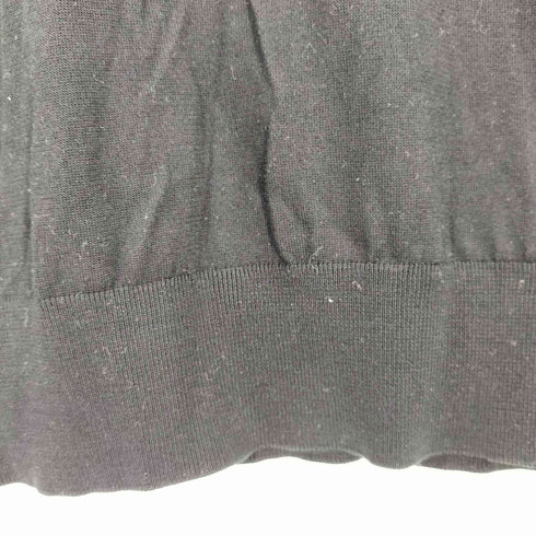 ドルチェアンドガッバーナ DOLCE&GABBANA シルク100% Vネックニット メンズ JPN:44