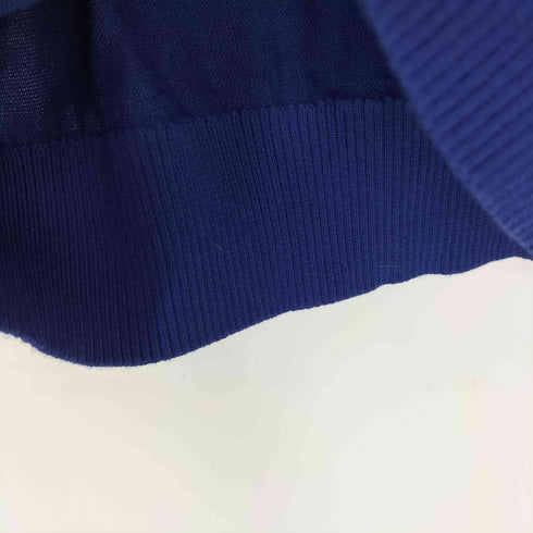 カルバンクラインジーンズ Calvin Klein Jeans ロゴ刺繍 マルチカラー S/S クルーネック ニットセーターL レディース import:L