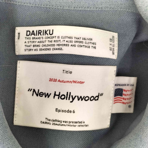 ダイリク DAIRIKU 20AW Regular Polyester Jacket メンズ FREE