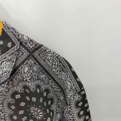 アズールバイマウジー AZUL by moussy BANDANA TRUCKER JACKET バンダナ柄 ペイズリー メンズ JPN:M