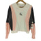 カルバンクラインジーンズ Calvin Klein Jeans ロゴプリント 切替 マルチカラー L/S クルーネック スウェット レディース import:M