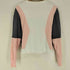 カルバンクラインジーンズ Calvin Klein Jeans ロゴプリント 切替 マルチカラー L/S クルーネック スウェット レディース import:M