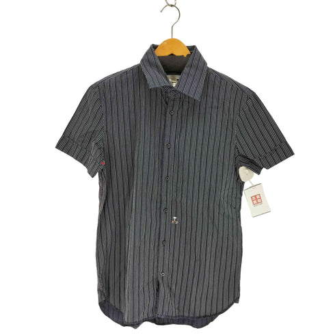 ディーゼル DIESEL イタリア製 S/Sストライプシャツ メンズ import:L