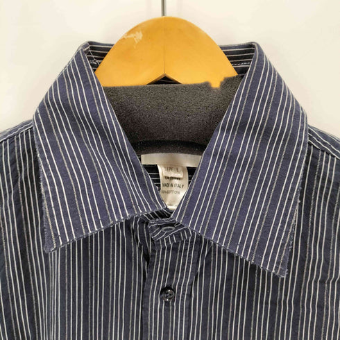ディーゼル DIESEL イタリア製 S/Sストライプシャツ メンズ import:L
