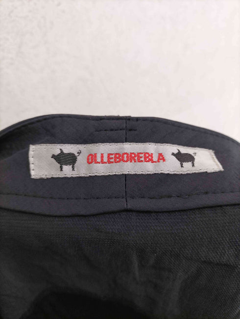 アルベロベロ OLLEBOREBLA Y2K 異素材 バックプリント スカート レディース