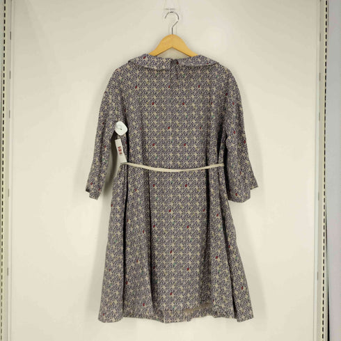 コンジェペイエアデュートリステス conges payes ADIEU TRISTESSE コットンリネン リーフ リボン付きコート レディース JPN:38