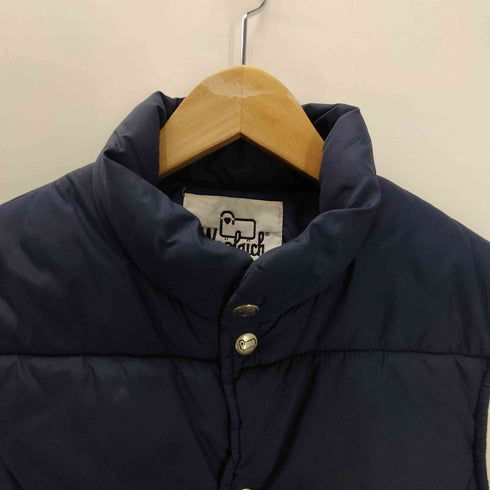 ウールリッチ WOOLRICH 70-80S 白タグ スナップボタン ダウン ベスト メンズ