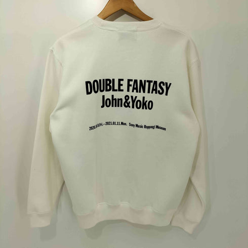 アダムエロペ Adam et Rope DOUBLE FANTASY YES crewneck sweat クルーネック スウェット レディース JPN:M