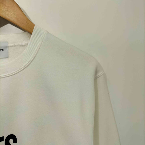 アダムエロペ Adam et Rope DOUBLE FANTASY YES crewneck sweat クルーネック スウェット レディース JPN:M