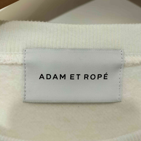 アダムエロペ Adam et Rope DOUBLE FANTASY YES crewneck sweat クルーネック スウェット レディース JPN:M