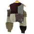 ムルーア MURUA 25aw マテリアルMIXショルダーオープンニット レディース FREE