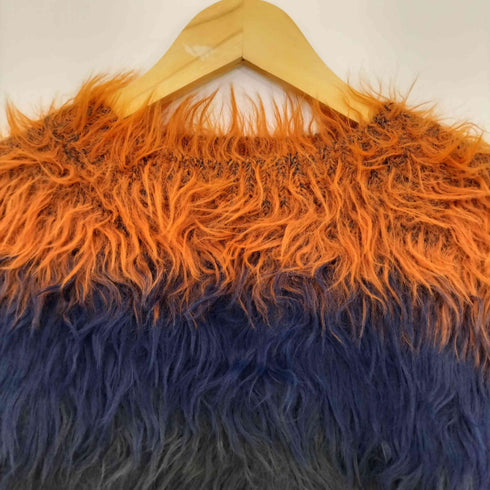 ムルーア MURUA 24aw シャギーボーダーニット レディース FREE
