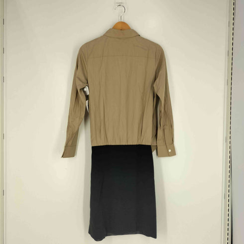 モガ MOGA シャツ ニット 切替 ワンピース レディース JPN:2