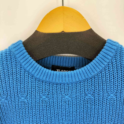 エクストララージ XLARGE DEFORMED CABLE CREWNECK KNIT メンズ JPN:M
