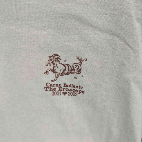 カルネボレンテ Carne Bollente THE EROSCOPE CAPRICORN Tシャツ やぎ座 レディース JPN:S