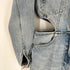 ザラ ZARA カッティングデニムジャンプスーツ レディース M