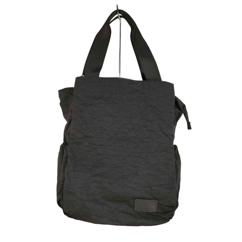 LAMIPLUS ロゴパッチ マルチポケット リュック バックパック レディース