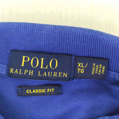 ポロラルフローレン POLO RALPH LAUREN CLASSIC FIT スモールポニー刺繍ポロシャツ メンズ JPN:XL