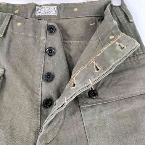 バズリクソンズ BUZZ RICKSONS U.S. MARINE CORPS M-1944 HERRINGBONE PANTS メンズ US:30-31