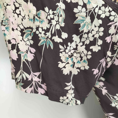 サンサーフ SUN SURF 総柄 枝垂れ桜 アロハシャツ メンズ JPN:S