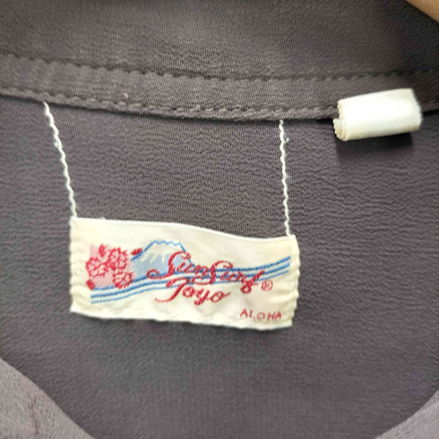 サンサーフ SUN SURF 総柄 枝垂れ桜 アロハシャツ メンズ JPN:S