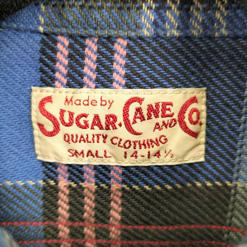 シュガーケーン SUGAR CANE TWILL CHECK WORK SHIRT メンズ JPN:S