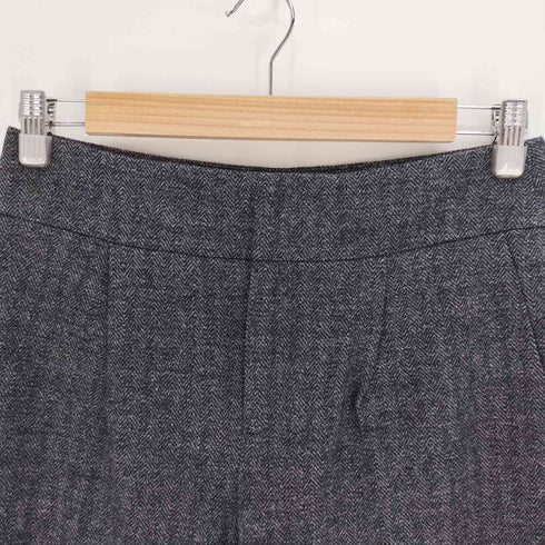 トゥモローランド TOMORROWLAND ヘリンボーンウールジャージー ワイドパンツ レディース 36