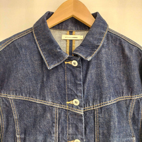 STUDIO R330 クロップド デニムジャケット レディース JPN:M