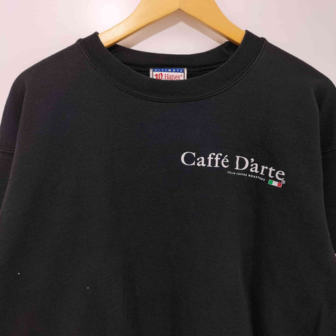ヘインズ Hanes 90S 企業ロゴプリント スウェット メンズ import:M