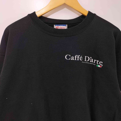 ヘインズ Hanes 90S 企業ロゴプリント スウェット メンズ import:M