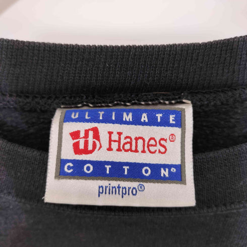 ヘインズ Hanes 90S 企業ロゴプリント スウェット メンズ import:M