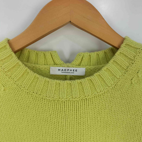 マカフィー MACPHEE ラムカシミヤ クルーネックプルオーバー レディース JPN:S