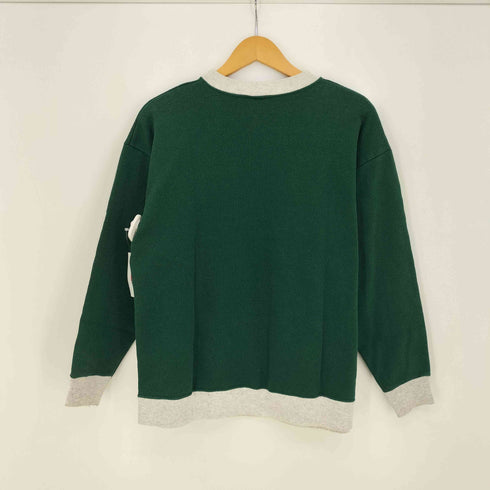 ゲス GUESS 90s USA製 ロゴ刺繍 クルーネック スウェット メンズ