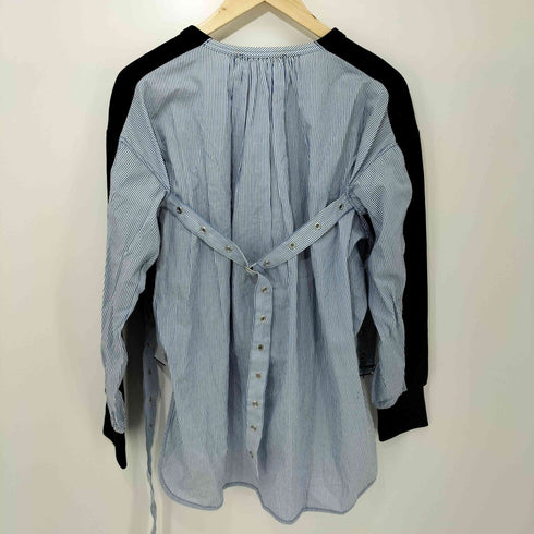 ファーファー furfur スウェット レイヤード デザイン シャツ ワンピース レディース FREE