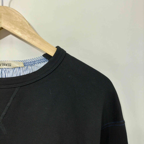 ファーファー furfur スウェット レイヤード デザイン シャツ ワンピース レディース FREE