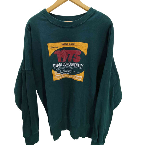 アングリッド Ungrid 22SS クラックプリント クルーネック スウェット レディース FREE