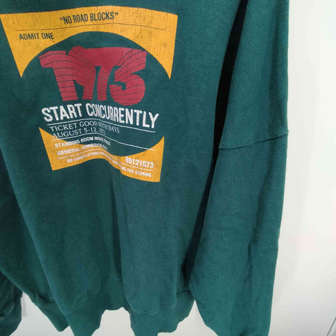 アングリッド Ungrid 22SS クラックプリント クルーネック スウェット レディース FREE