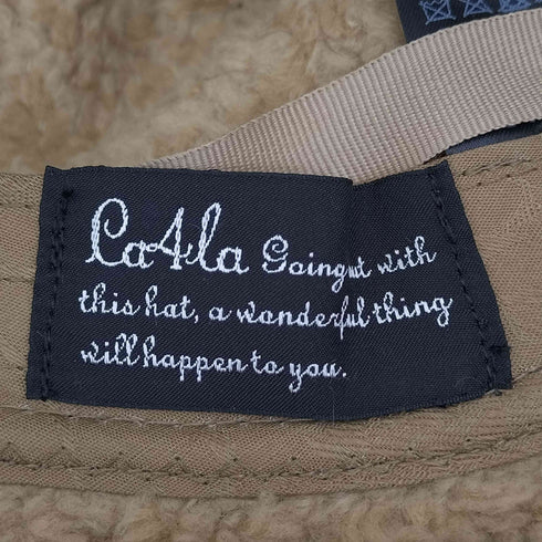 カシラ CA4LA フェイクレザー ボアフライトキャップ レディース