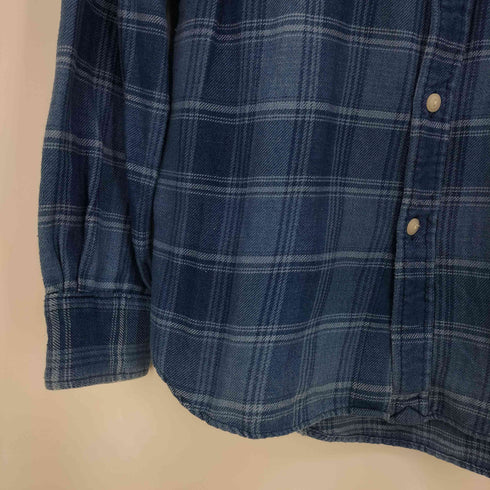 ポロラルフローレン POLO RALPH LAUREN 現行タグ RELAXED FIT チェック ダブルポケット長袖シャツ メンズ import:S