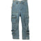 エックスガール X-girl DENIM CARGO PANTS デニム カーゴパンツ レディース JPN:S